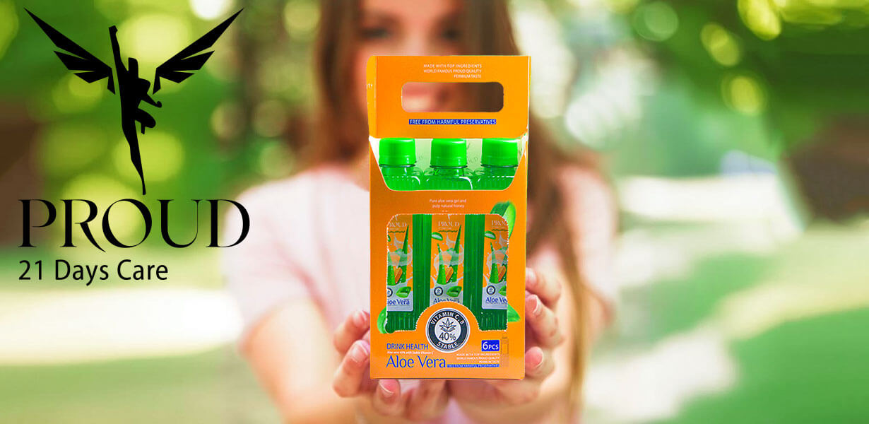 پک 6 تایی نوشیدنی آلوئه ورا Proud Aloe Vera Drink